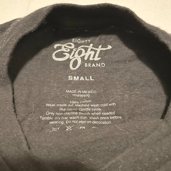 Eighty Eight Brand Anti Social T Shirt Womens Size Small Tee - Picture 4 of 16